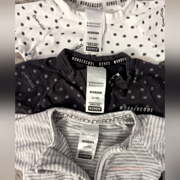 BABY BUNDLE - Bonds Zip Wondercool Wondersuits - Picture 3 of 5